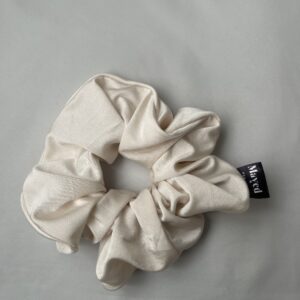 Cotton-Jersey Maxi Scrunchie - Offwhite